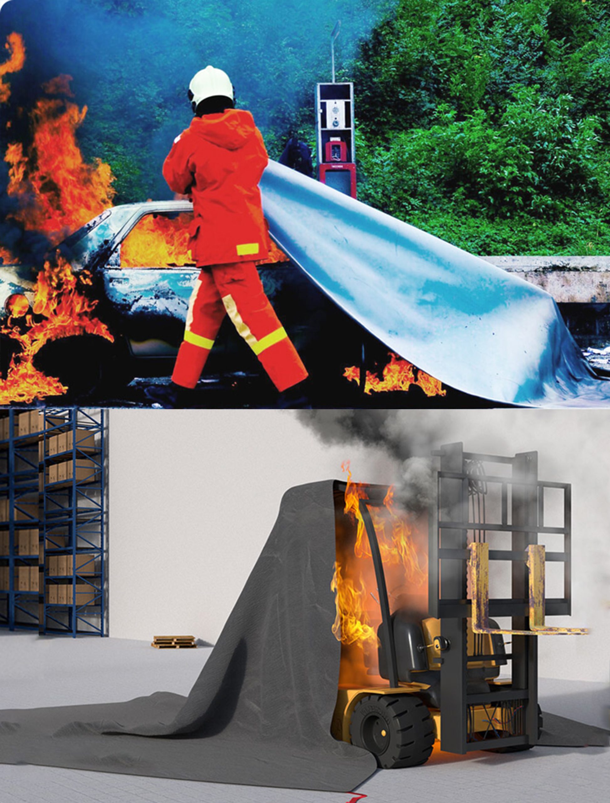 EV Fire Blanket