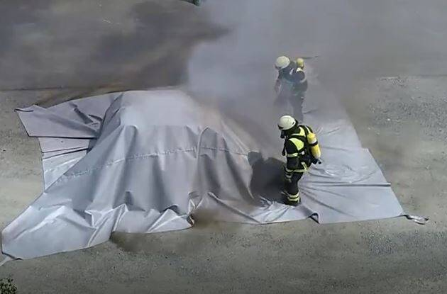 EV Fire Blanket