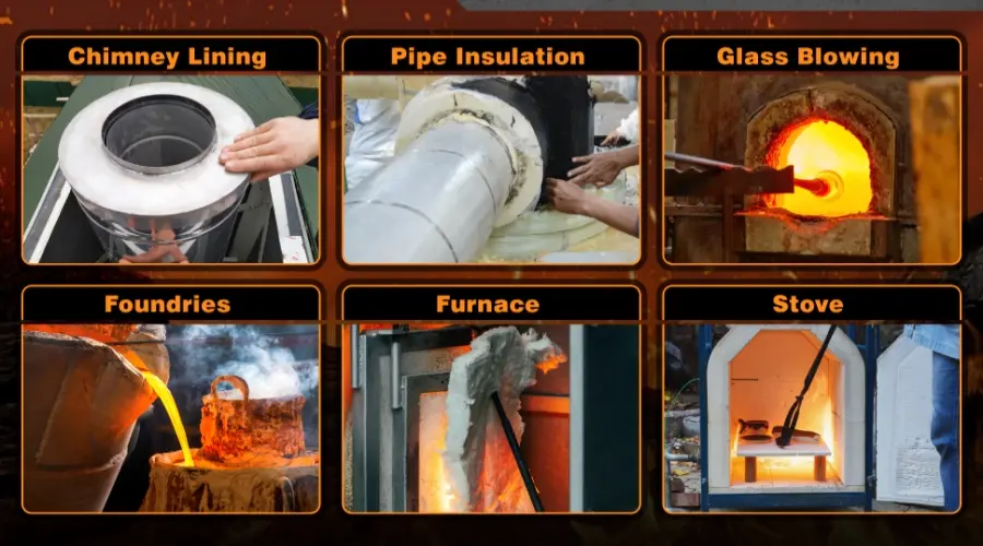 Ceramic Fiber Fire Blanket