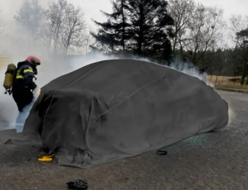 What is silicone fire blanket
